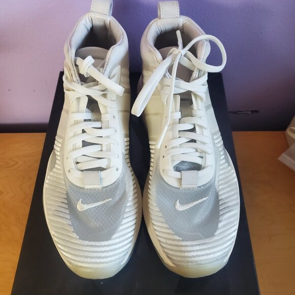 Men's size 7 / Women's 8 LeBron x John Elliot Nike Icon IQs White Ghost Sneakers - Picture 10 of 11